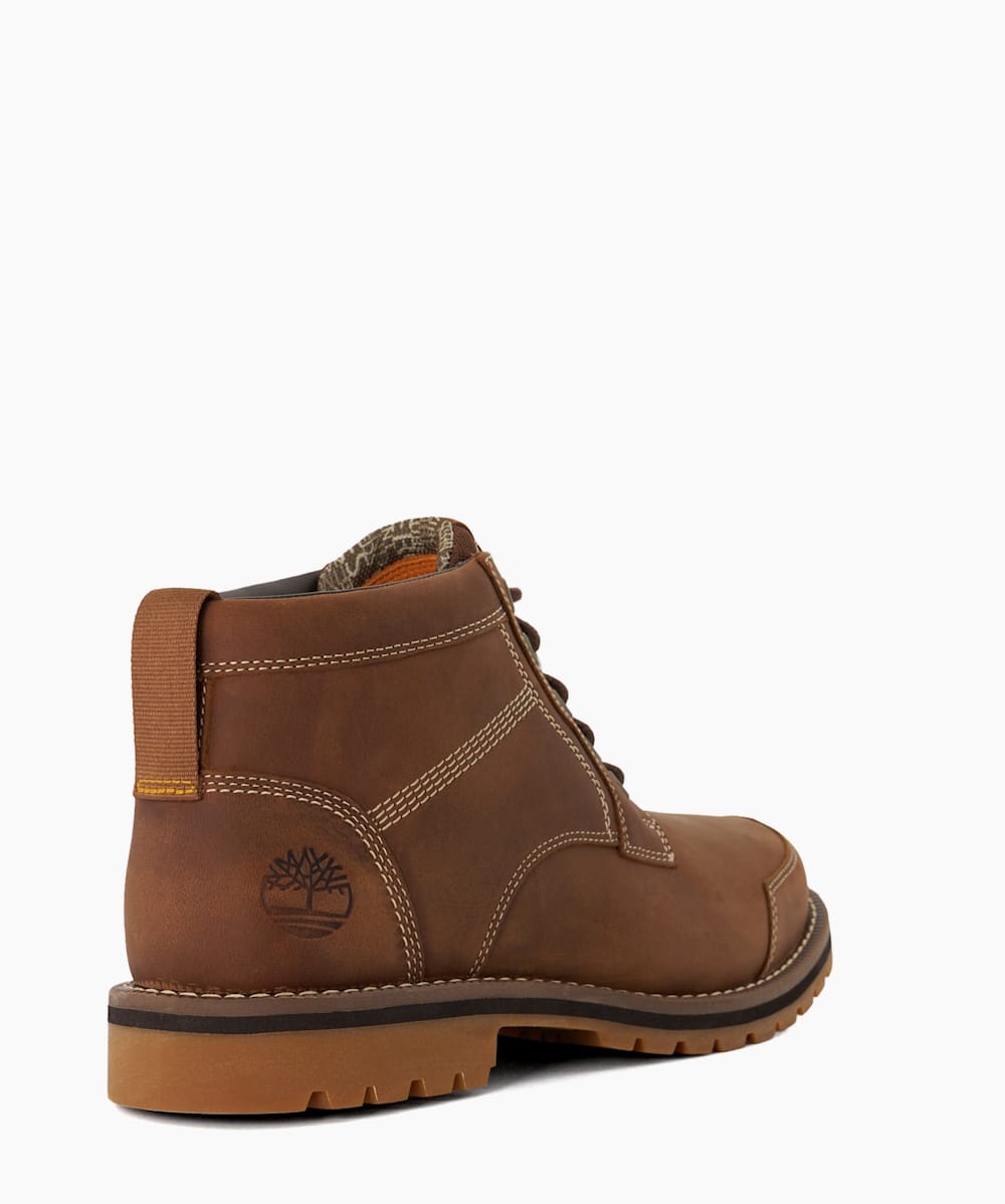 Larchmont Ii Ch Brown Lace Up Leather Chukka Boots Dune London