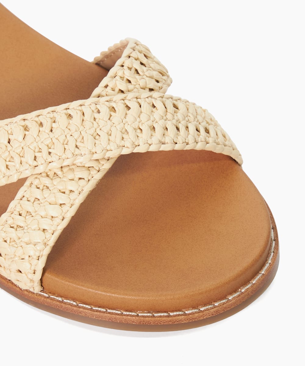 Flat natural sandals new arrivals