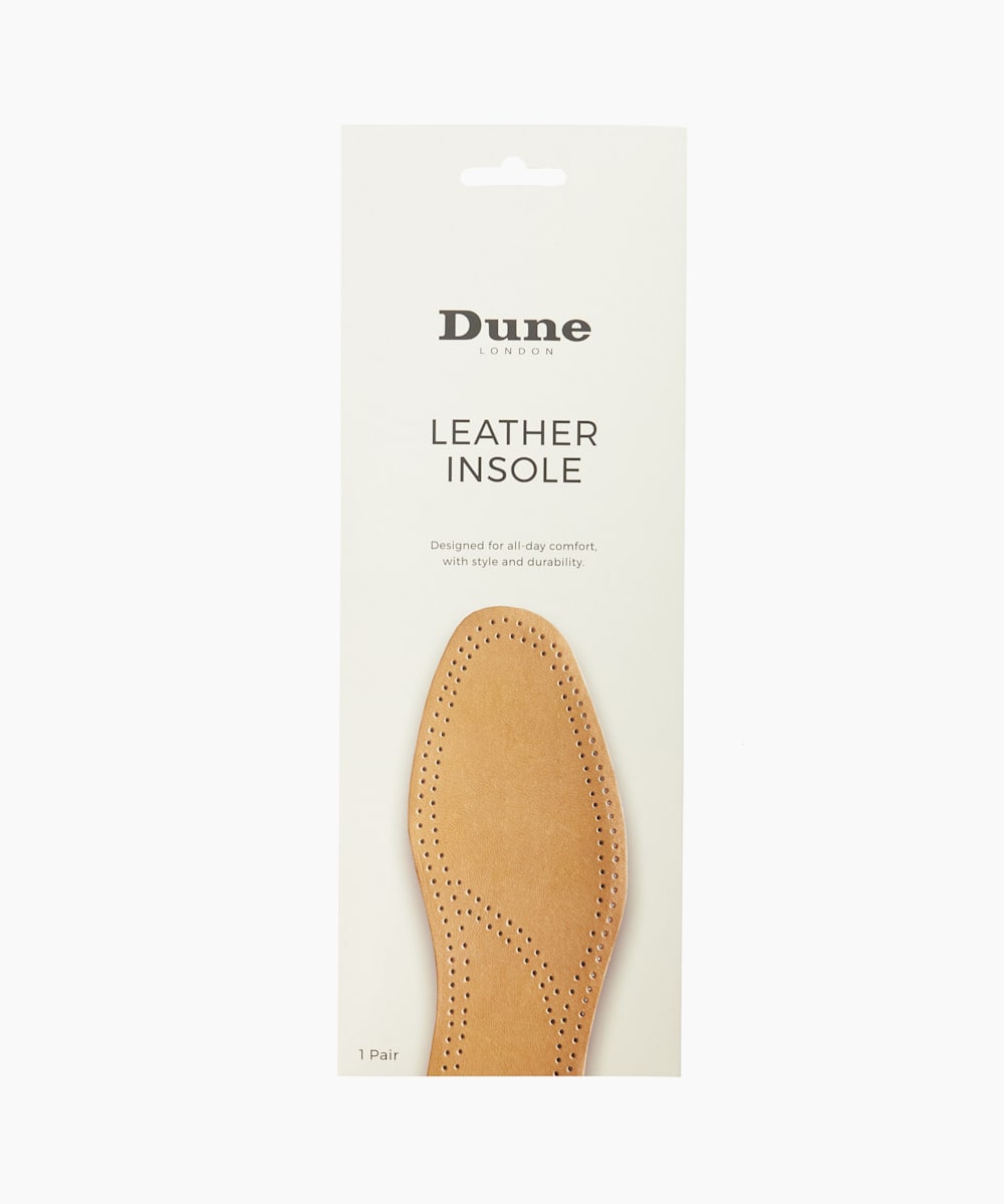Leather Insoles Tan