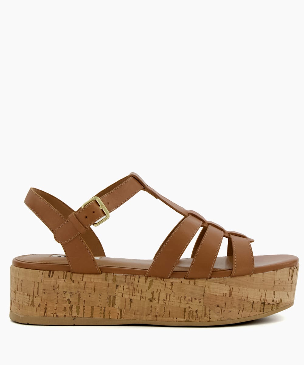 Cork flatform sandals sales