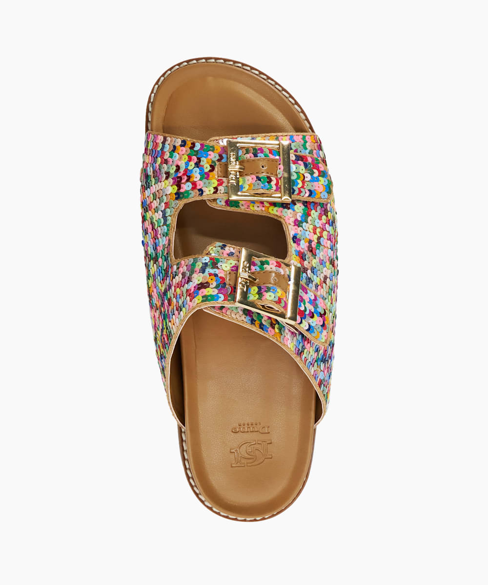 Women's sequin sandals hot sale