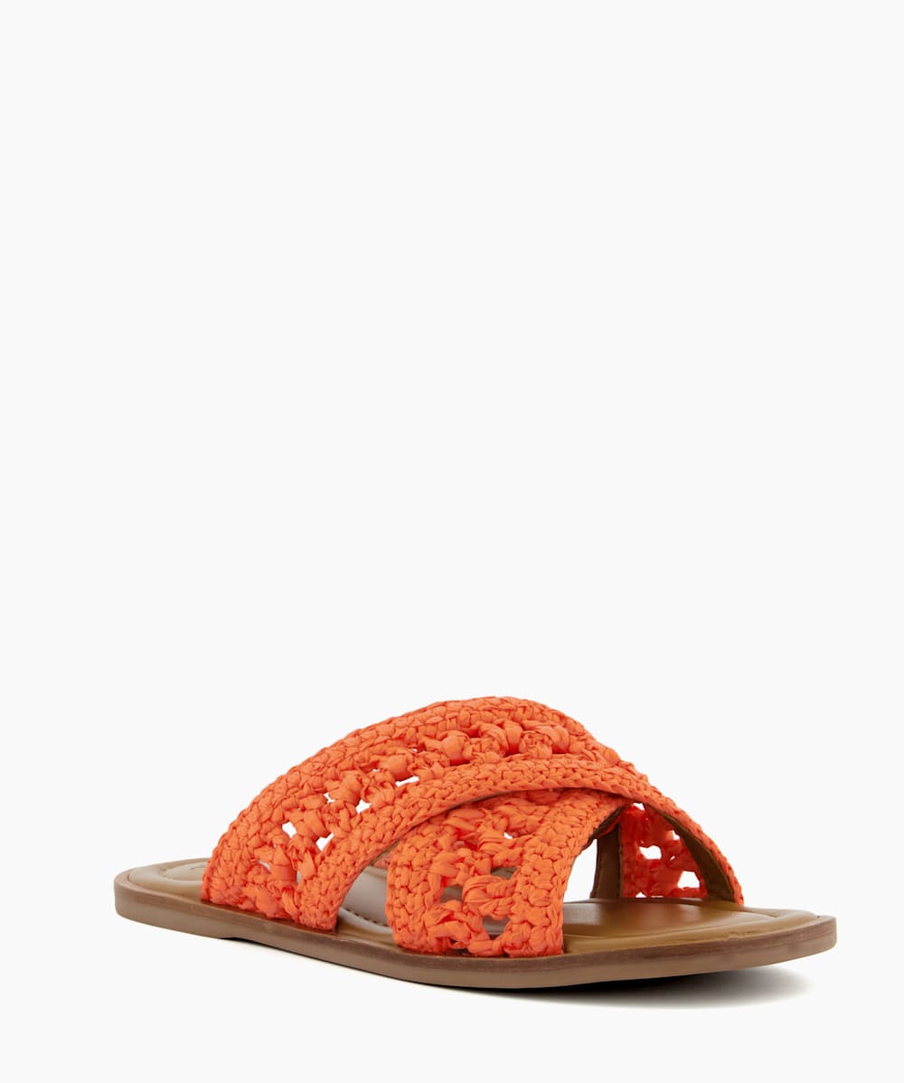 Orange flat hotsell sandals uk