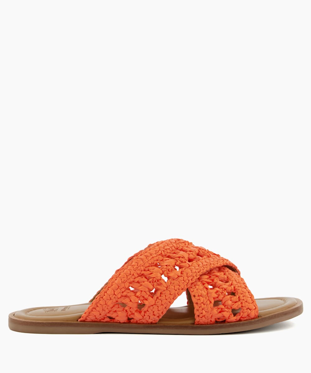 Orange sandals next on sale