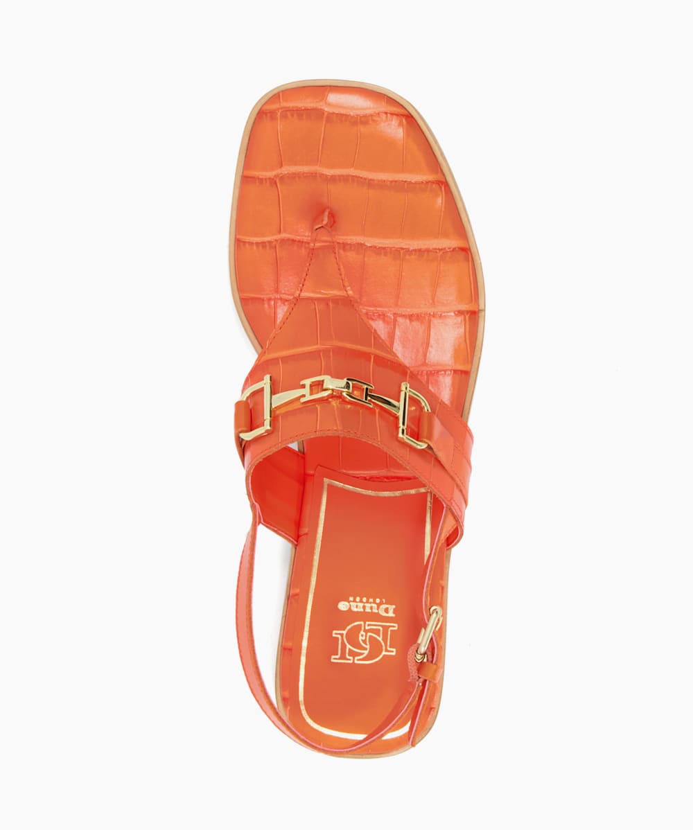 Mens orange new arrivals sandals