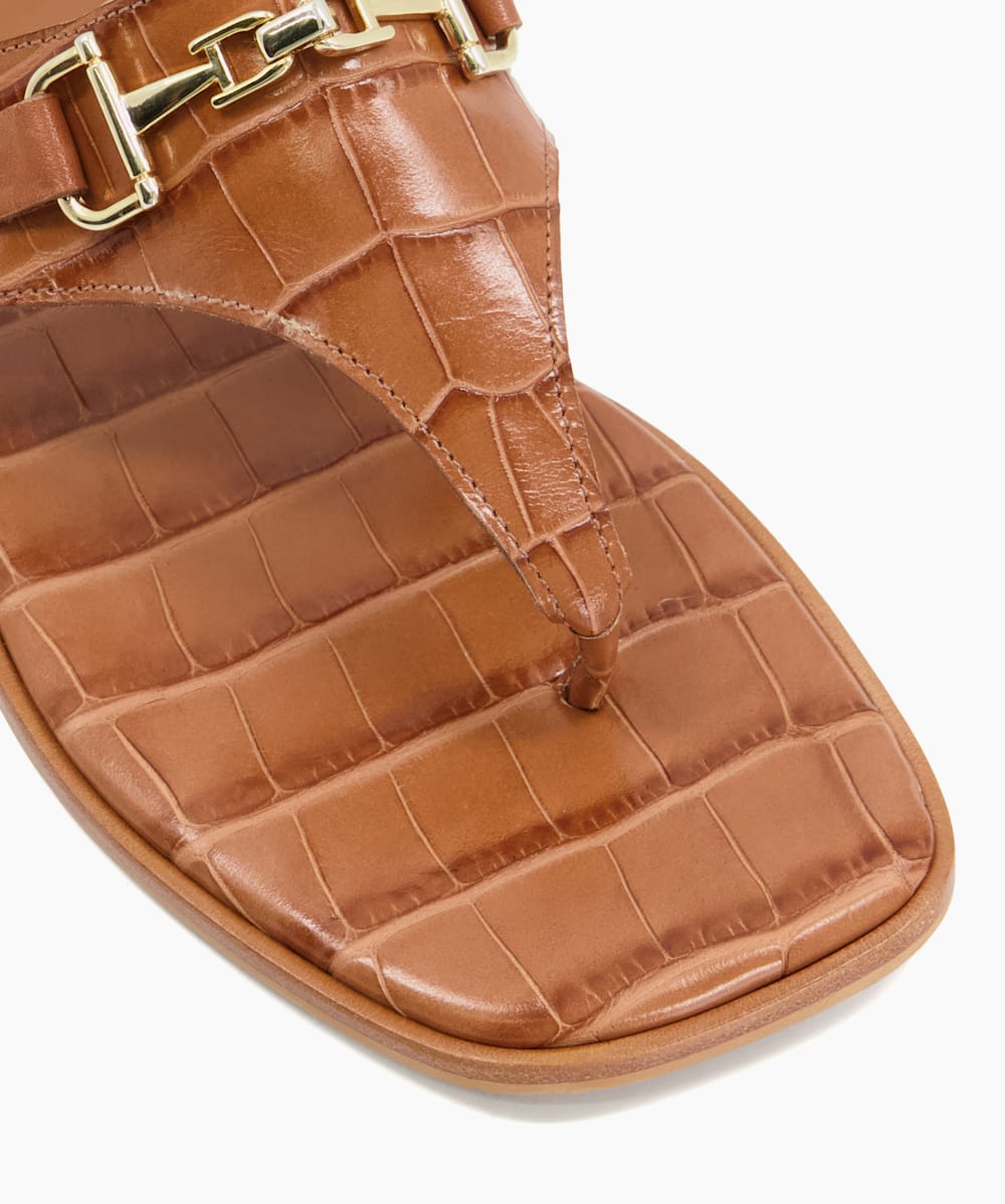 Tan thong sandals uk deals