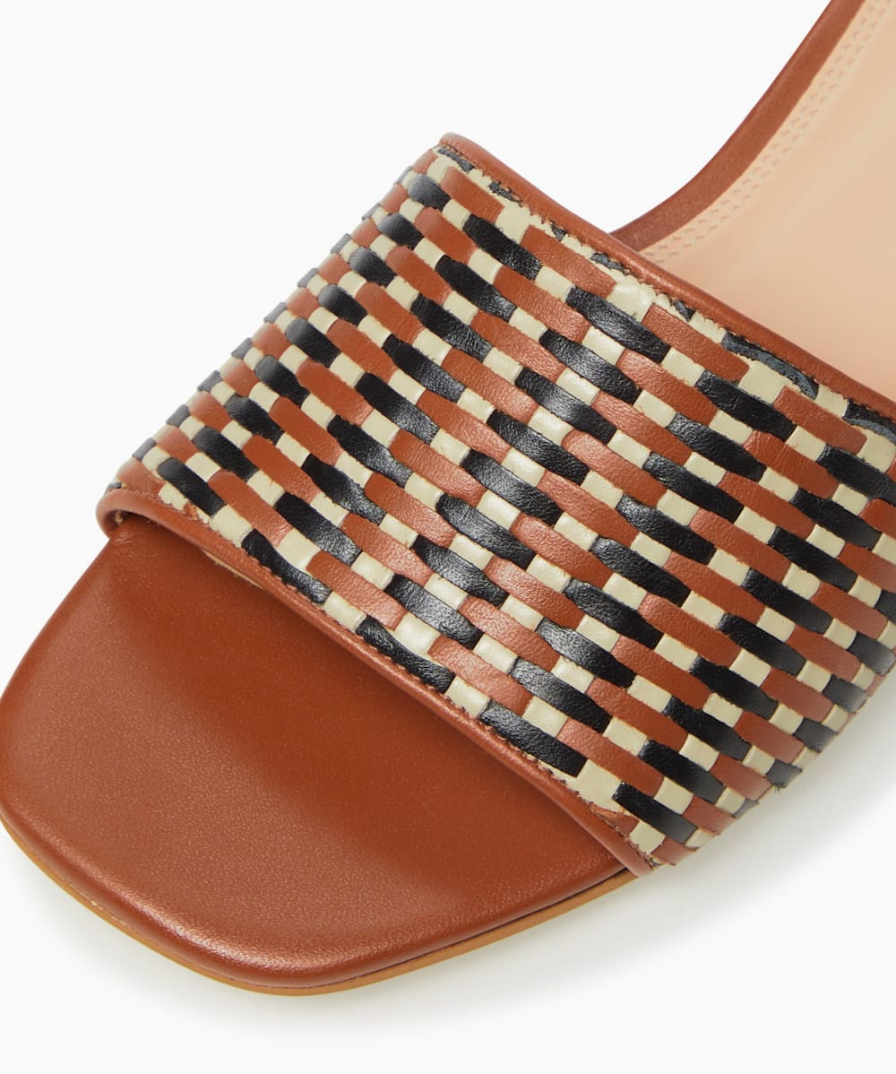 Dune lattice sandals top