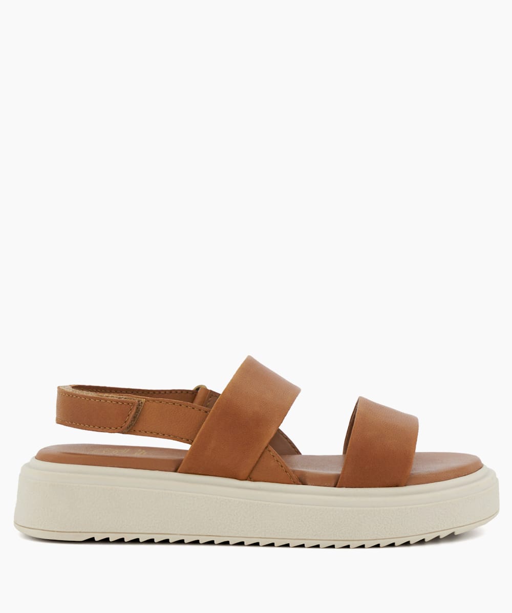 Tan two strap sandals on sale