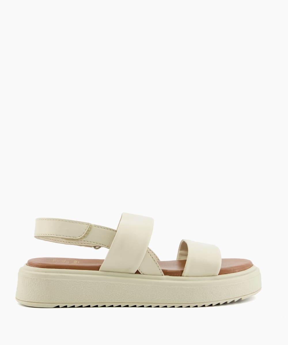 Two strap flatform sandals on sale
