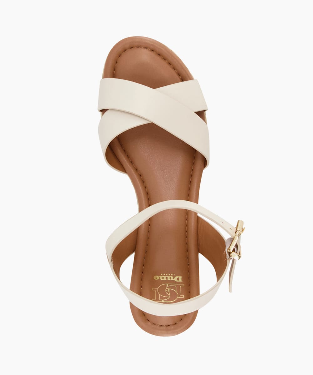 Dune ankle strap sandals sales