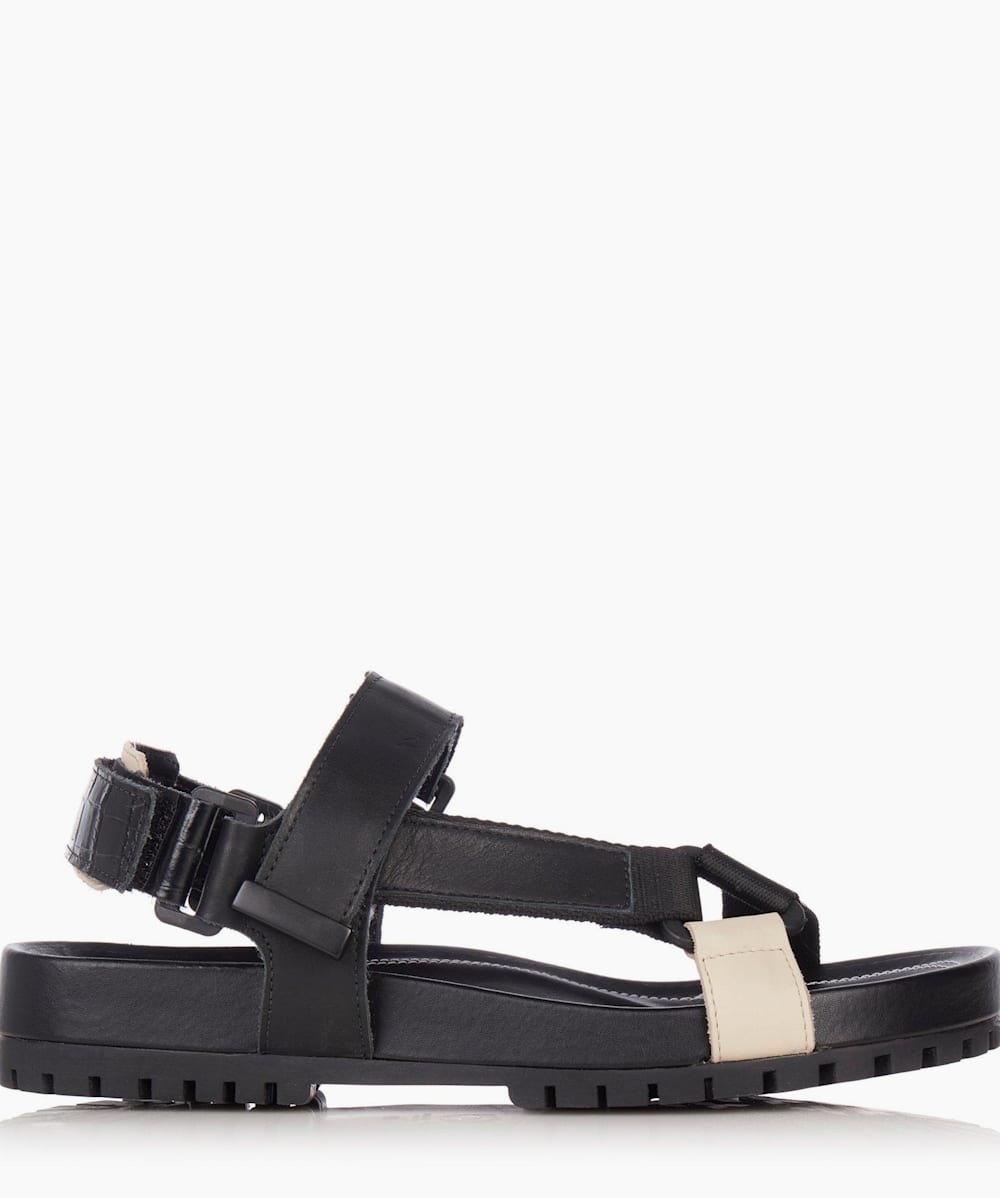 Dune chunky sandals top
