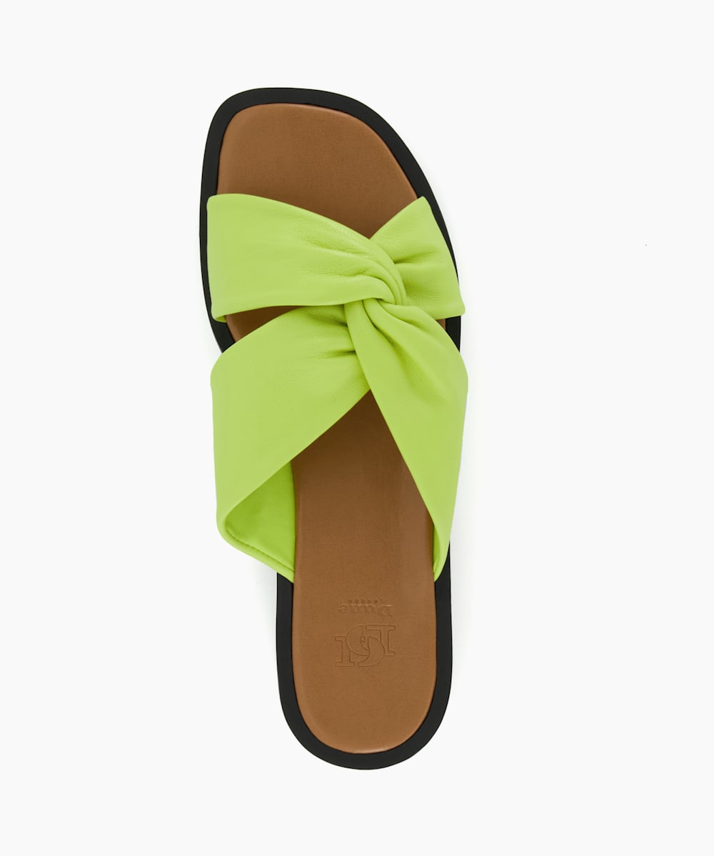 Lime green sandals top
