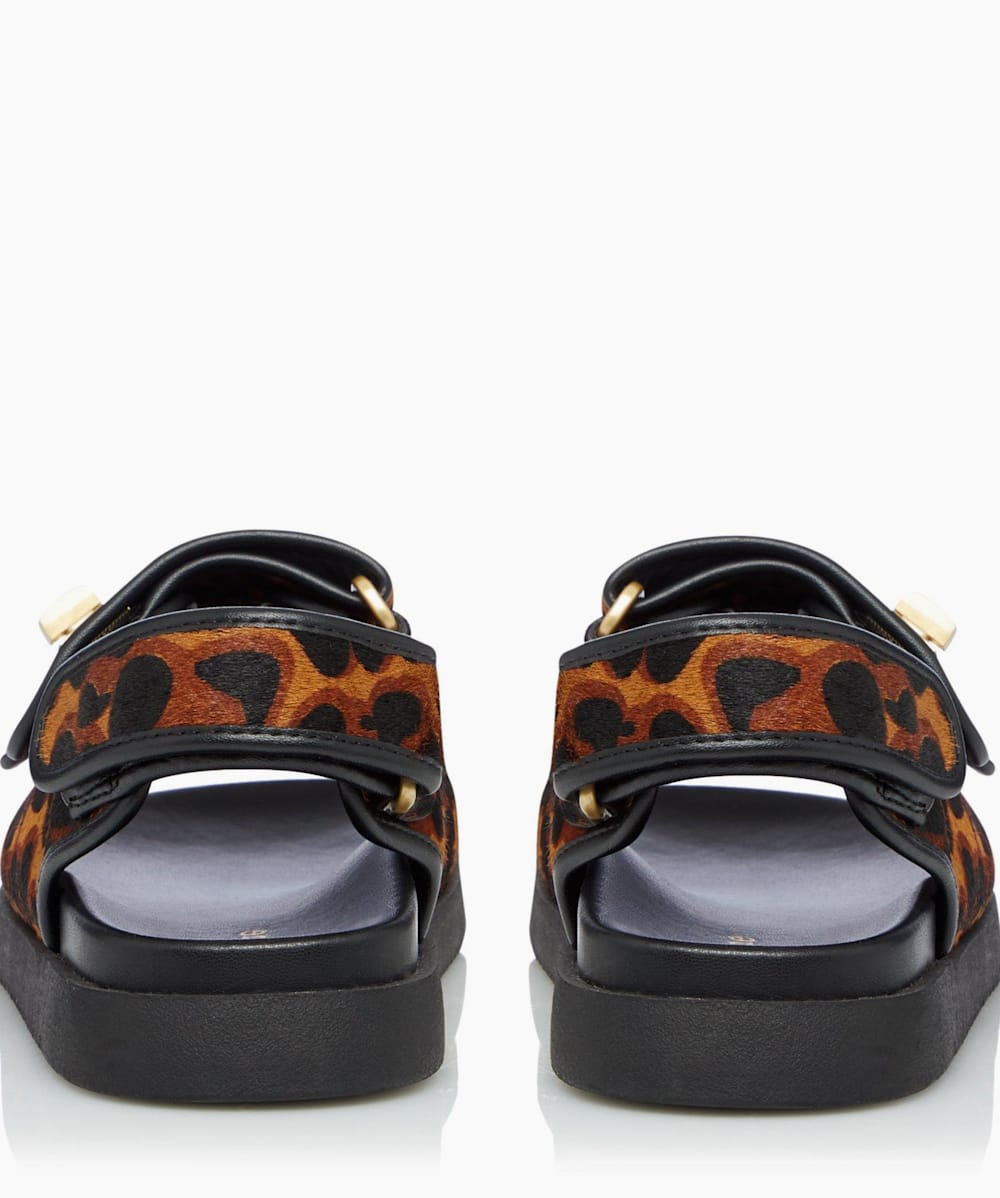 Dune animal print sandals 2025