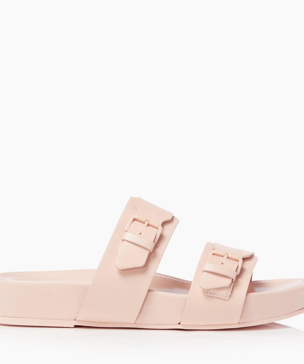 Dune blush sandals store