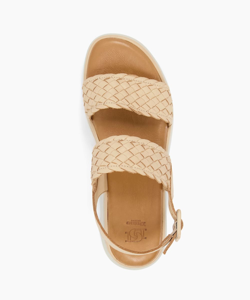 Kork ease white sandals cheap