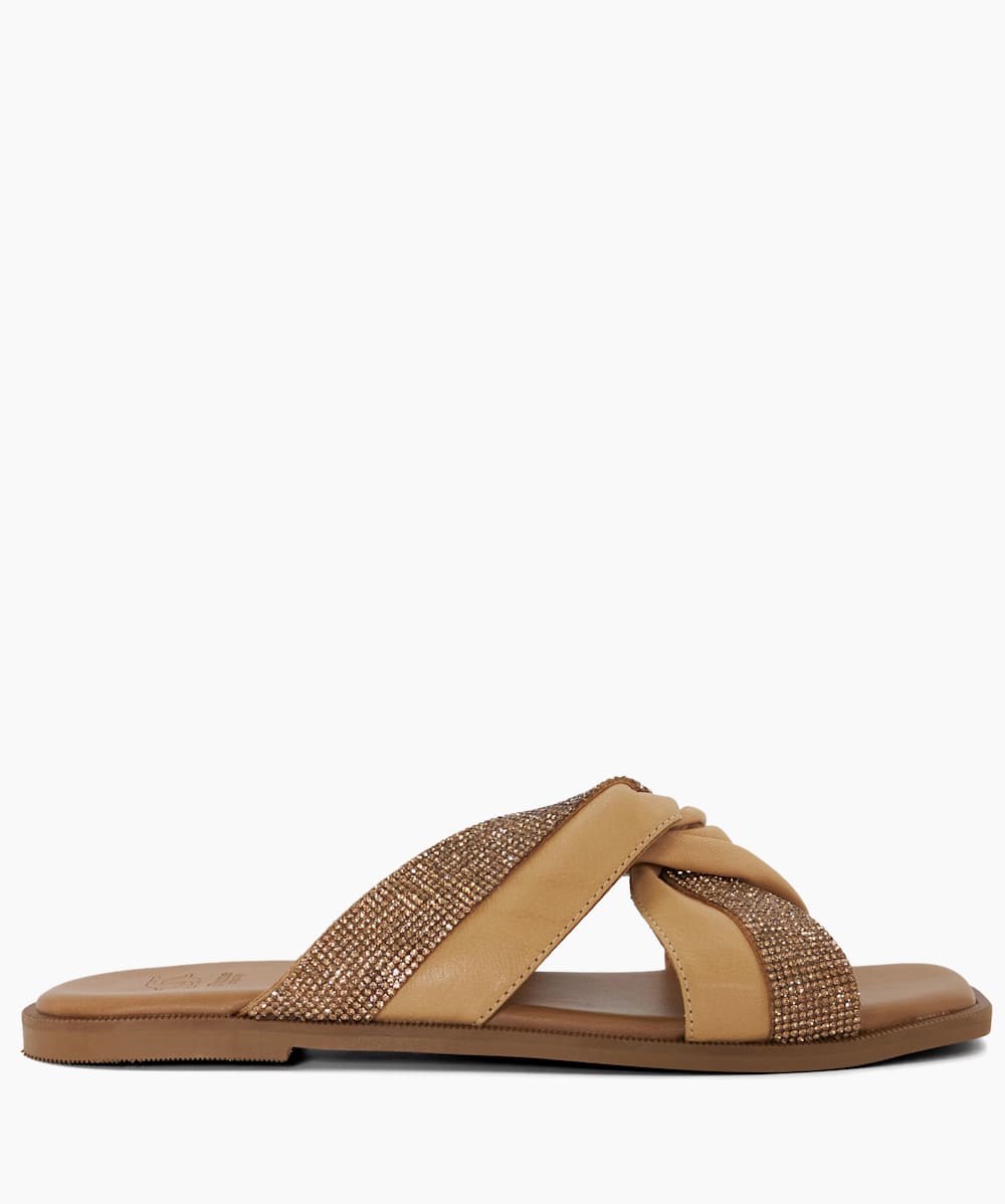 Dune diamante shop flip flops
