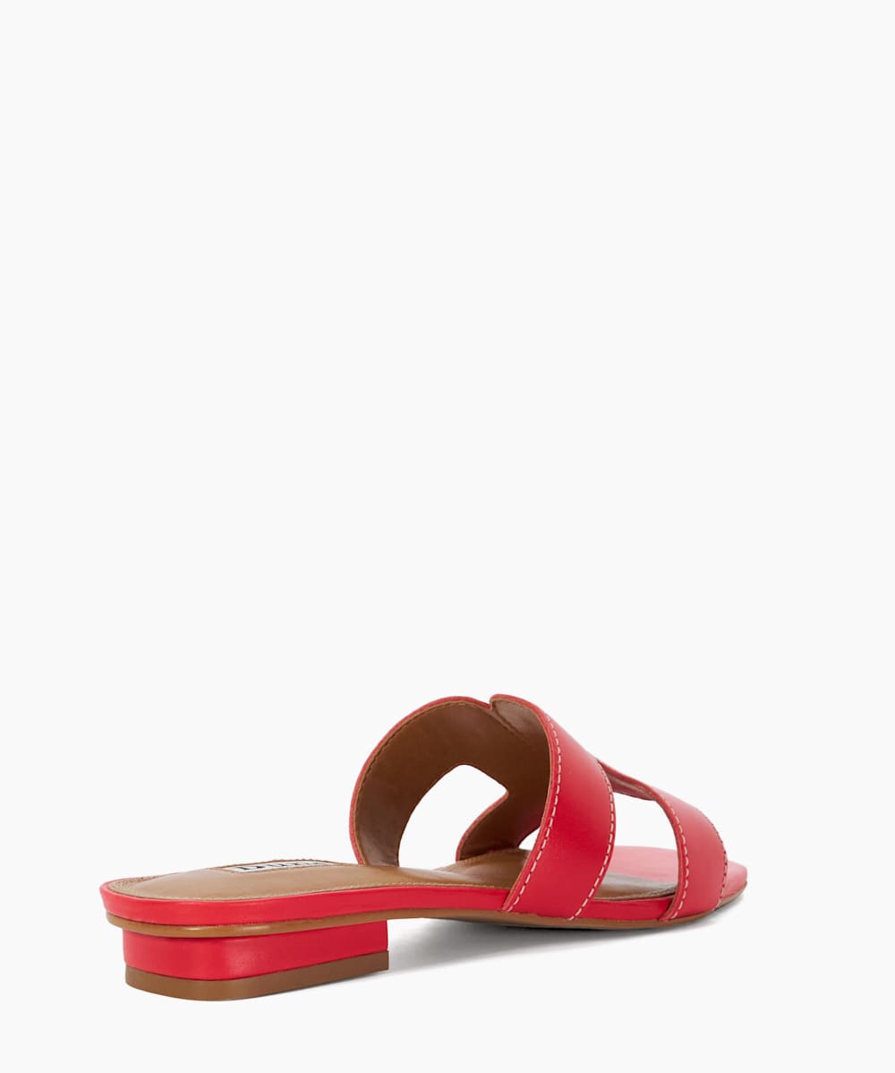 Dune loupe sandals sales orange