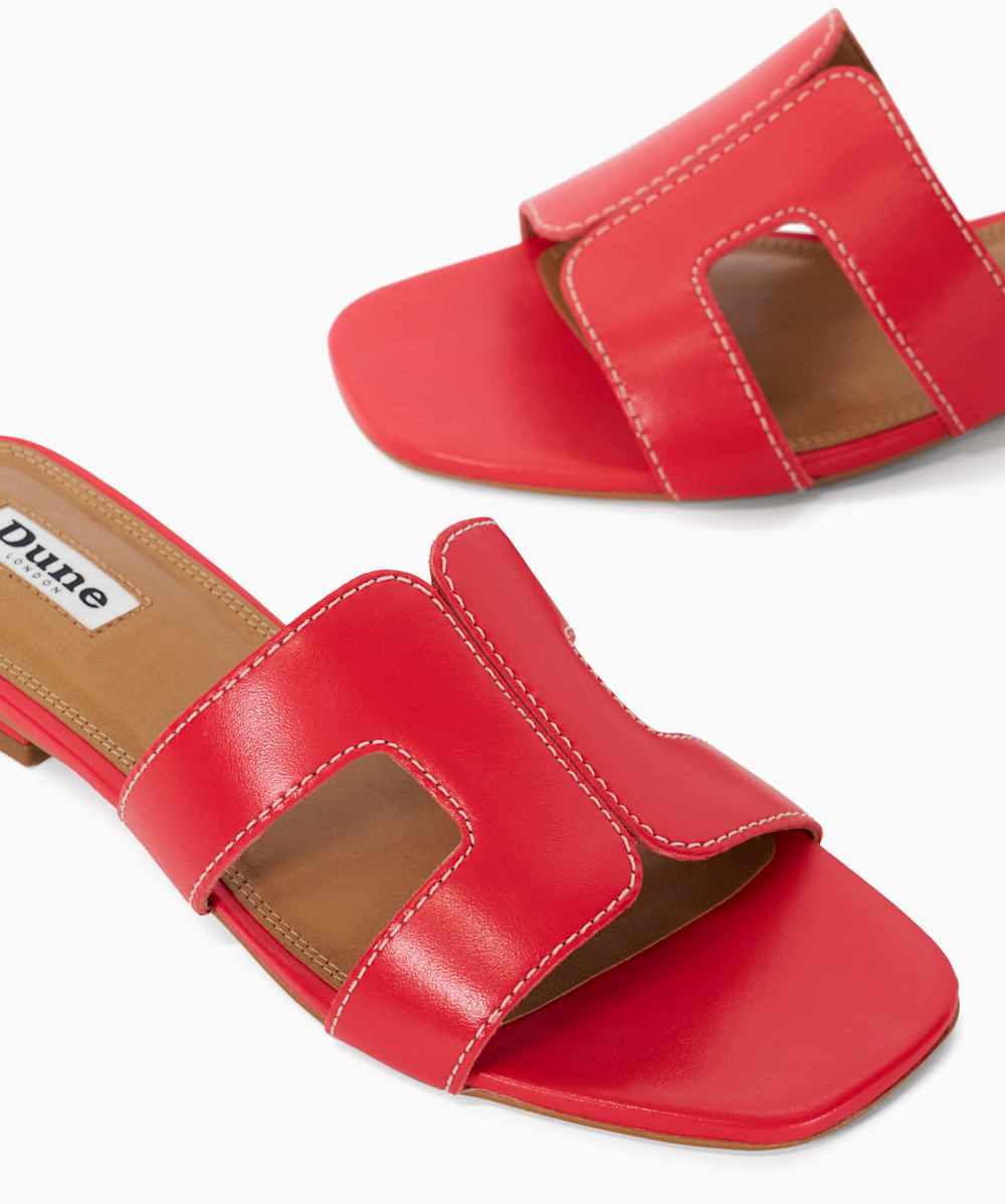 Dune smart slider sandal discount