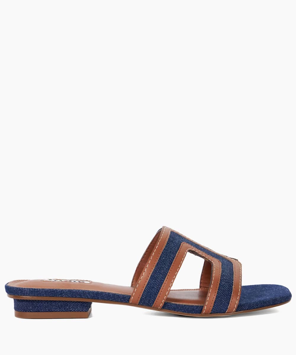 Dune navy sandals cheap