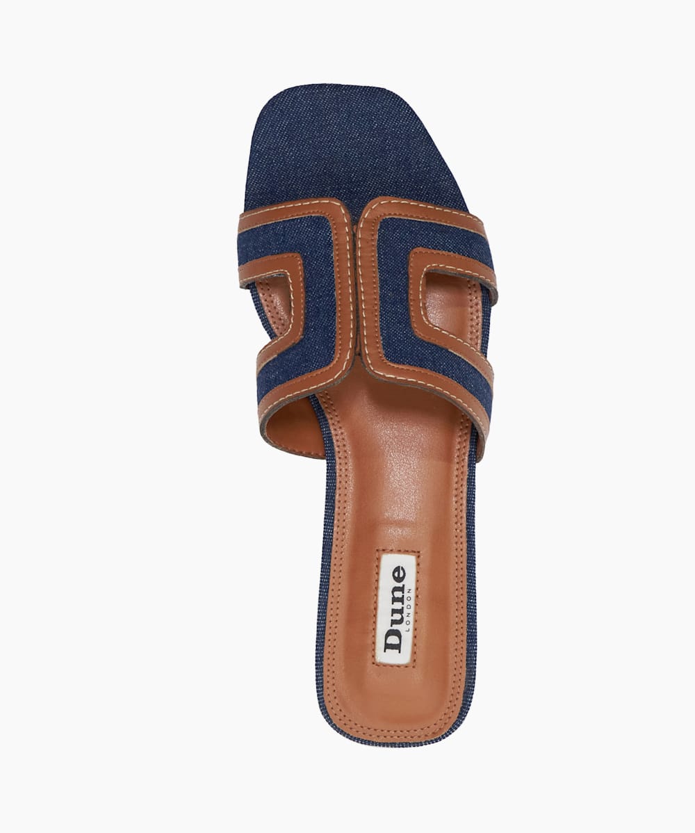 Dune sandals loupe deals