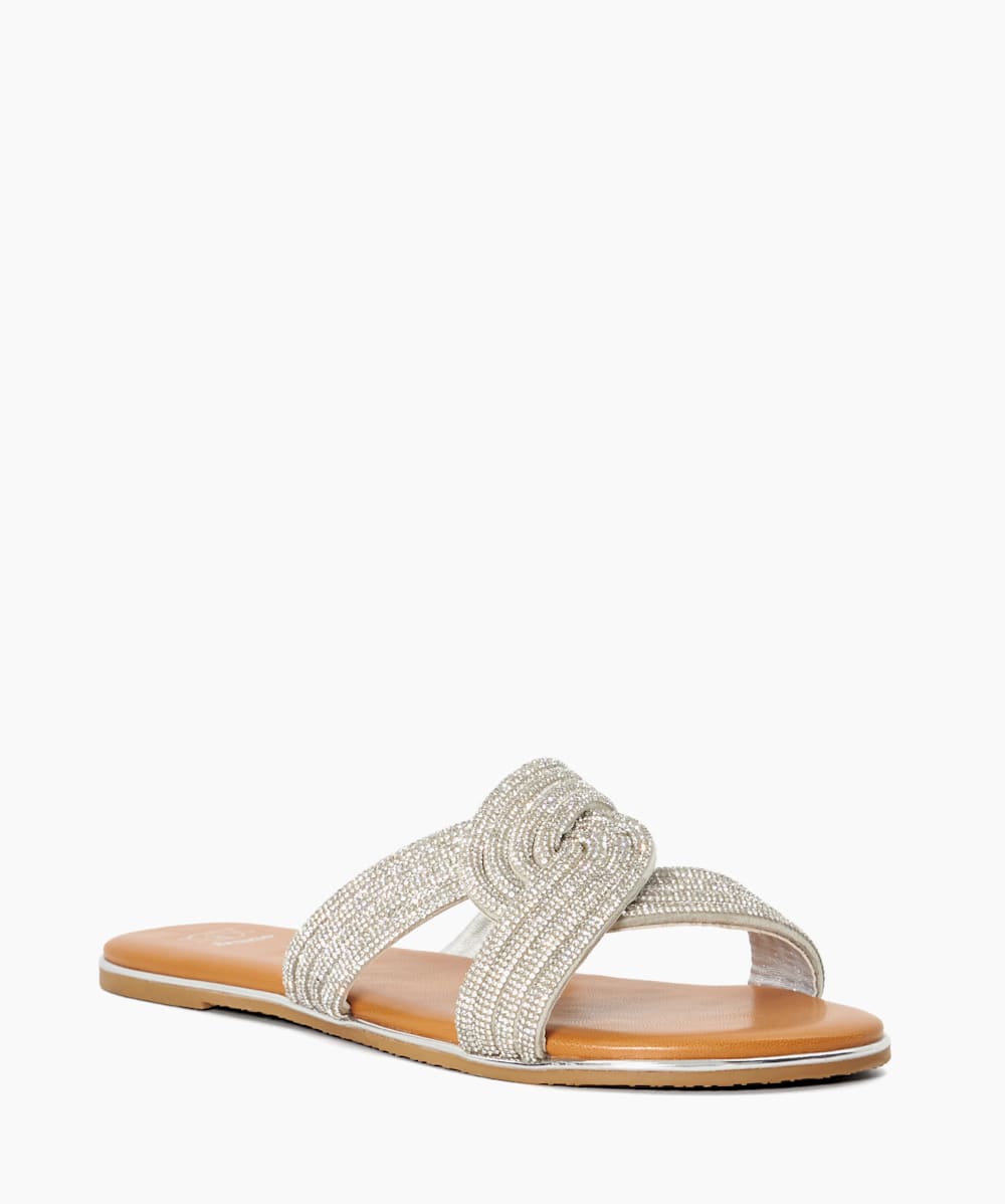 Dune diamante flip flops sales