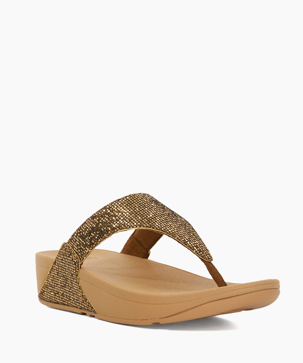 Glitzy wedge sandals best sale