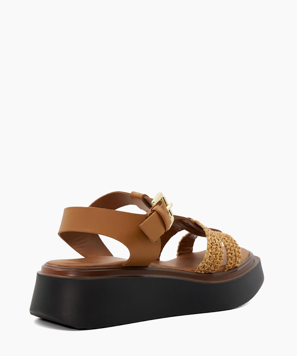 Tan wedges shop dune