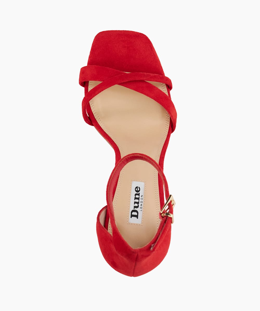 Red sandals uk deals