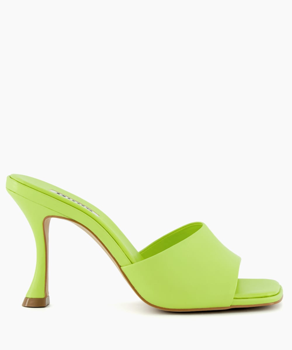 Lime cheap mule heels