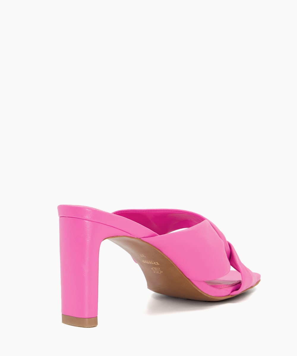 Magnet Pink Twist Knot Mule Dune London