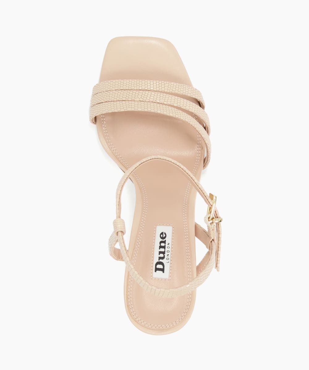 Nude sandals clearance dune