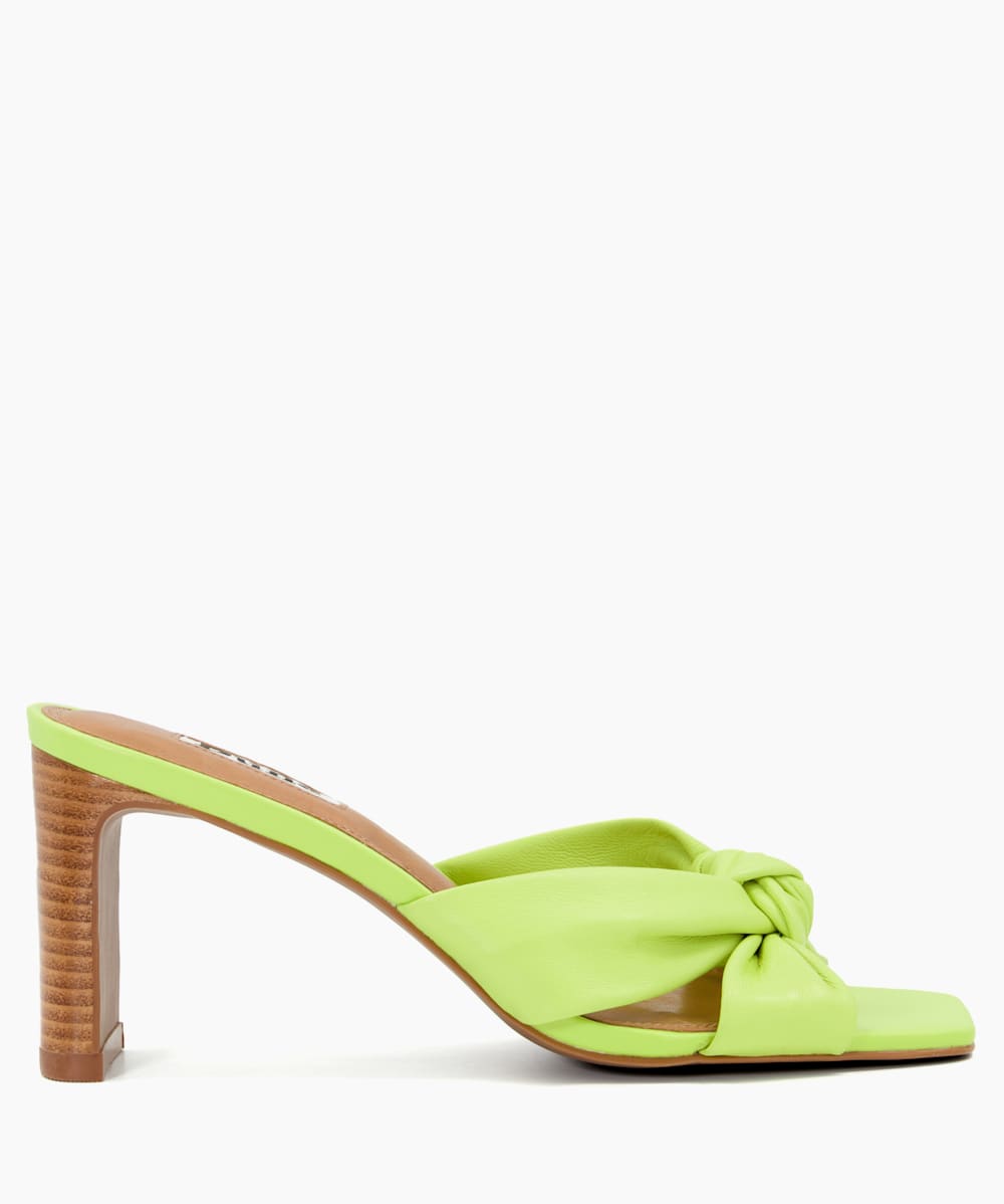 Lime cheap mule heels