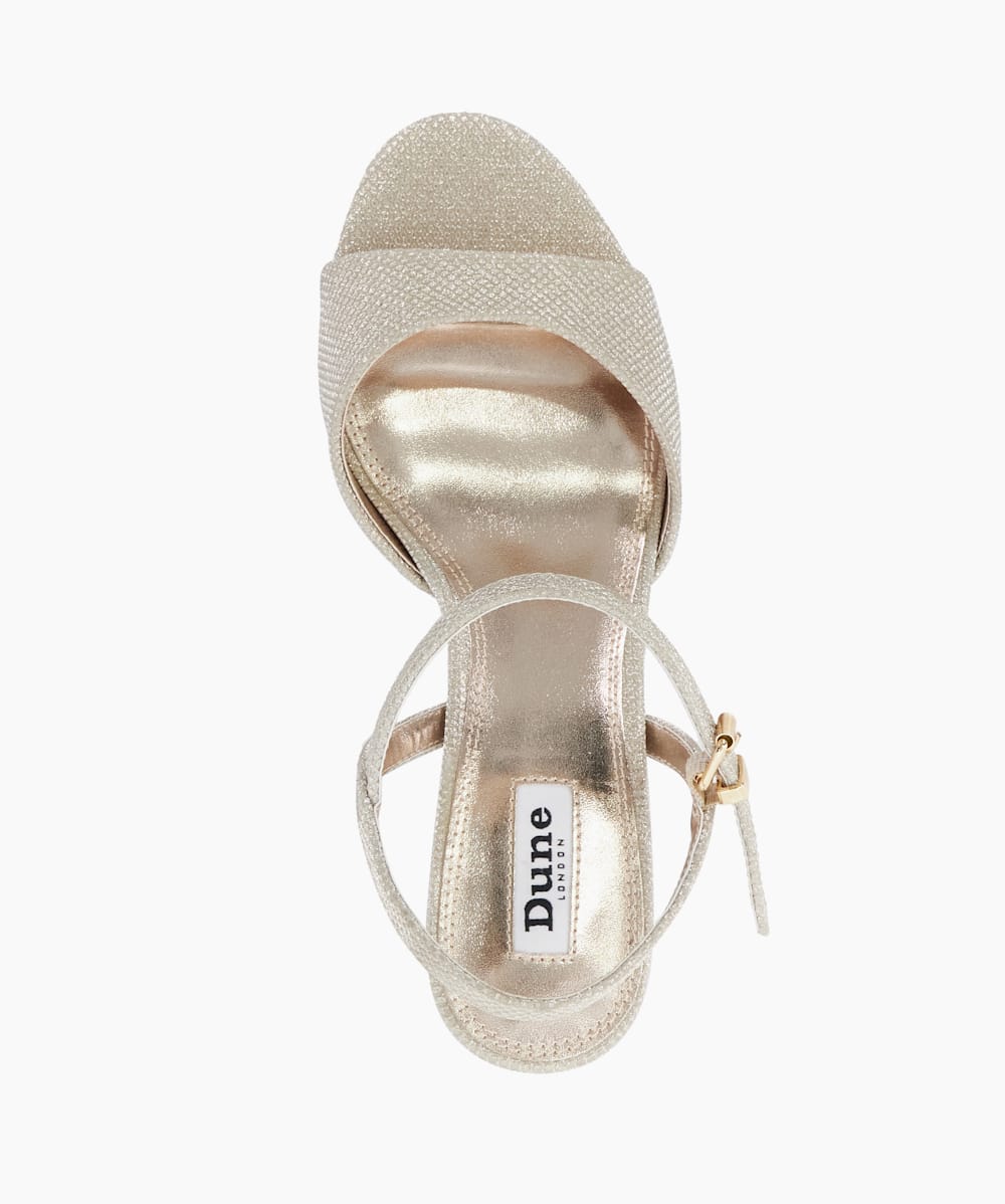 Rose gold block heels uk hotsell