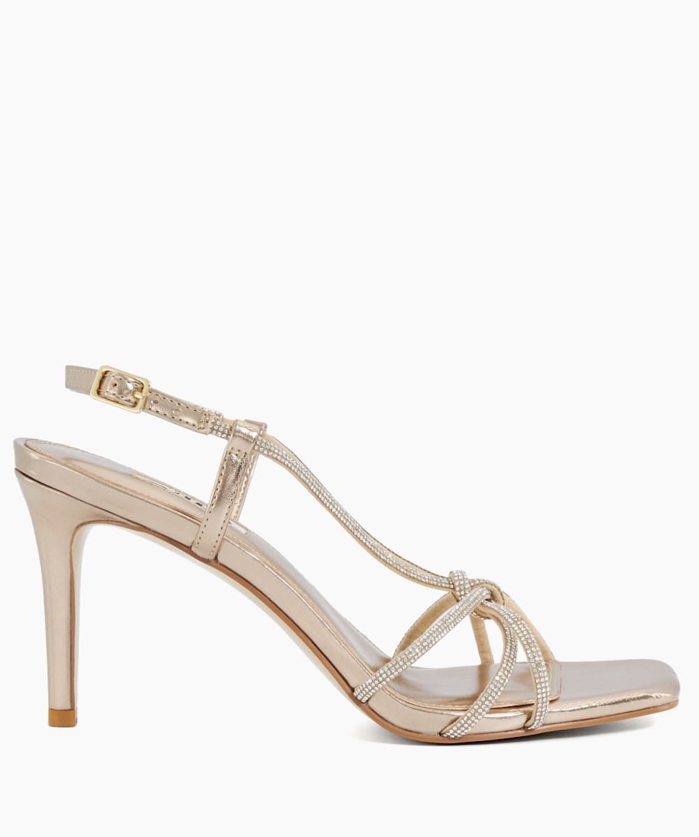 Diamante wedges dune top