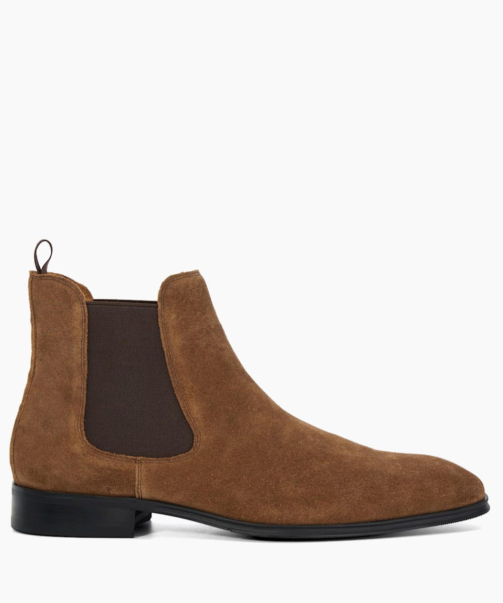 Mandatory Brown Chelsea Boots Dune London