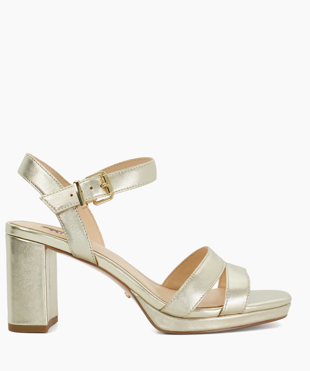Gold heels next day delivery sales