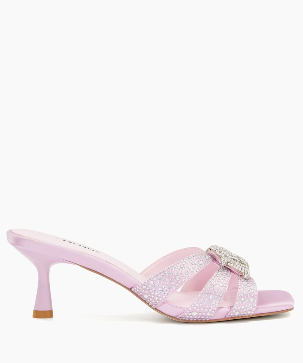 Pale pink mid heel clearance shoes