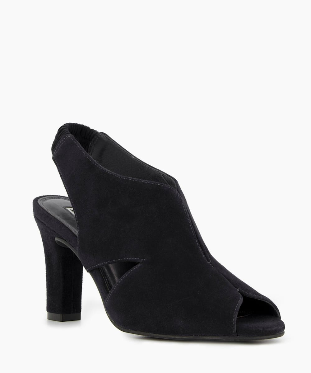 Dune new arrivals suede heels