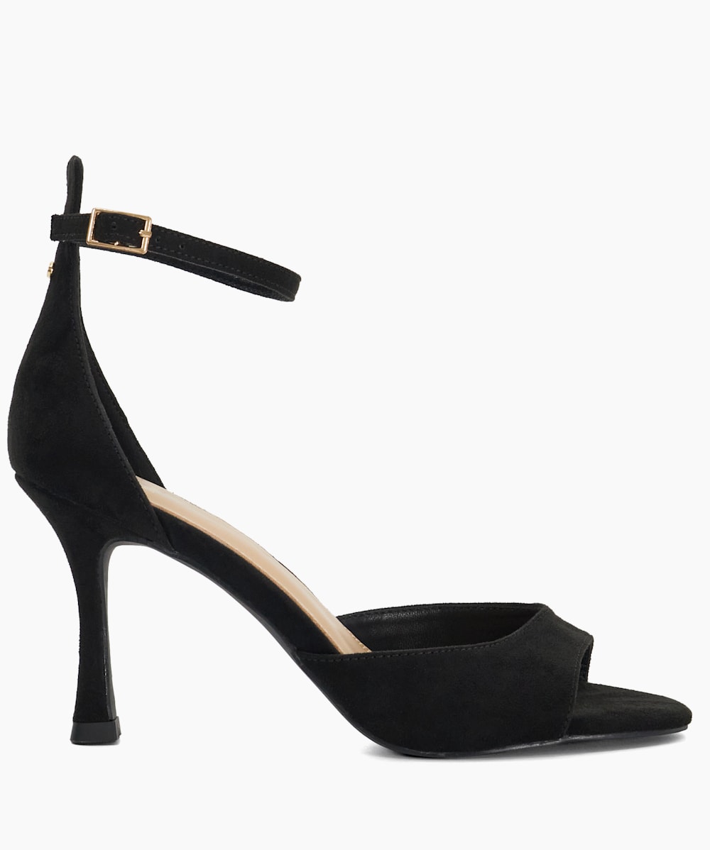 Casual black heels clearance