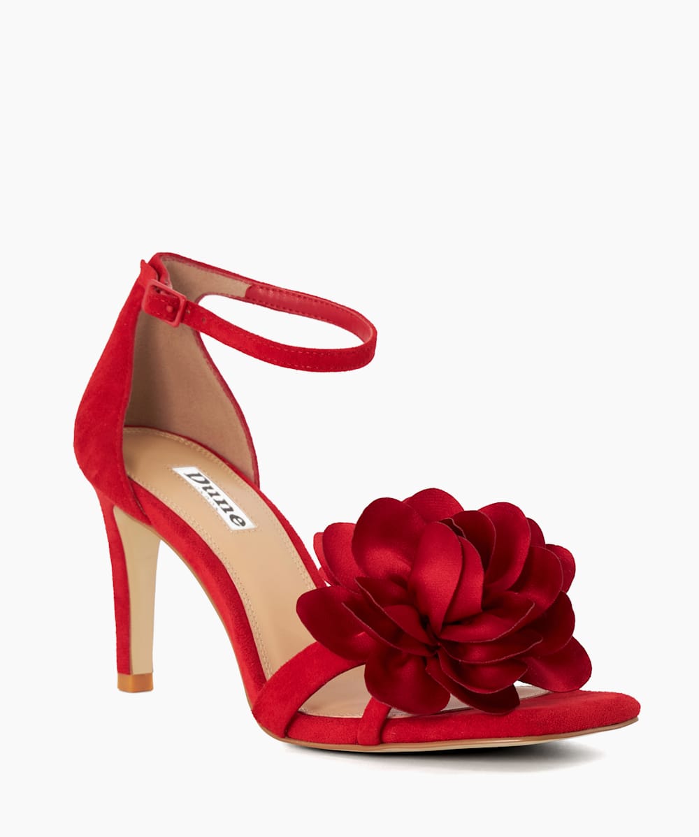Red heels dune hot sale