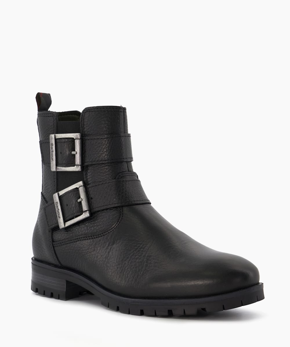 Dune black clearance biker boots