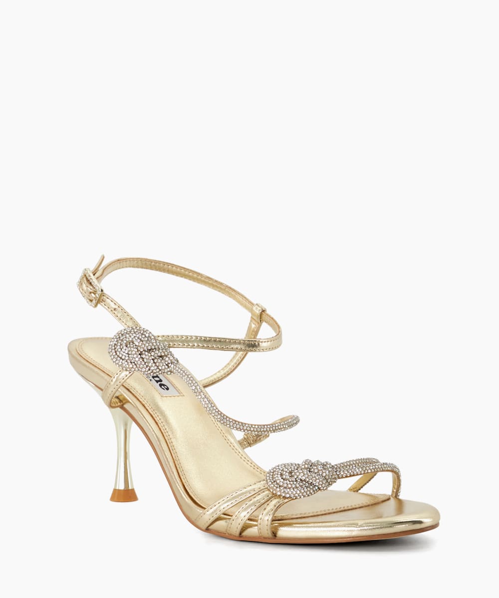 Gold 2025 knot heels