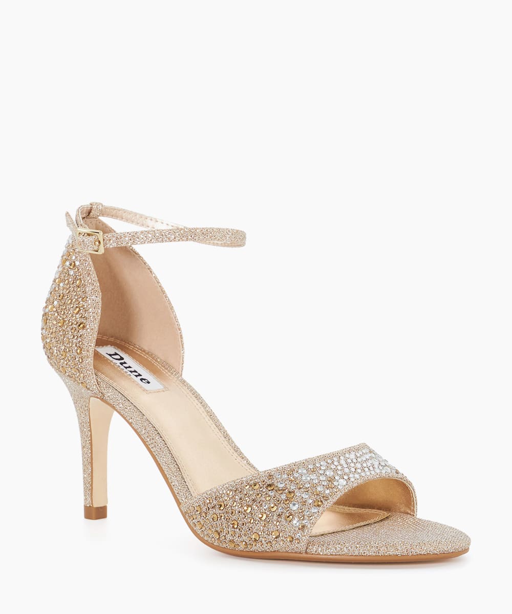 Dune gold shoes sales