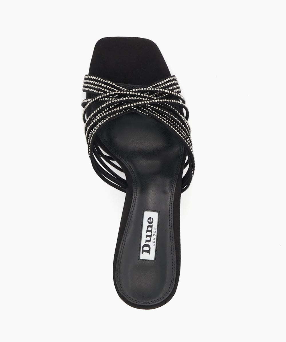 Diamante flip flops dune new arrivals