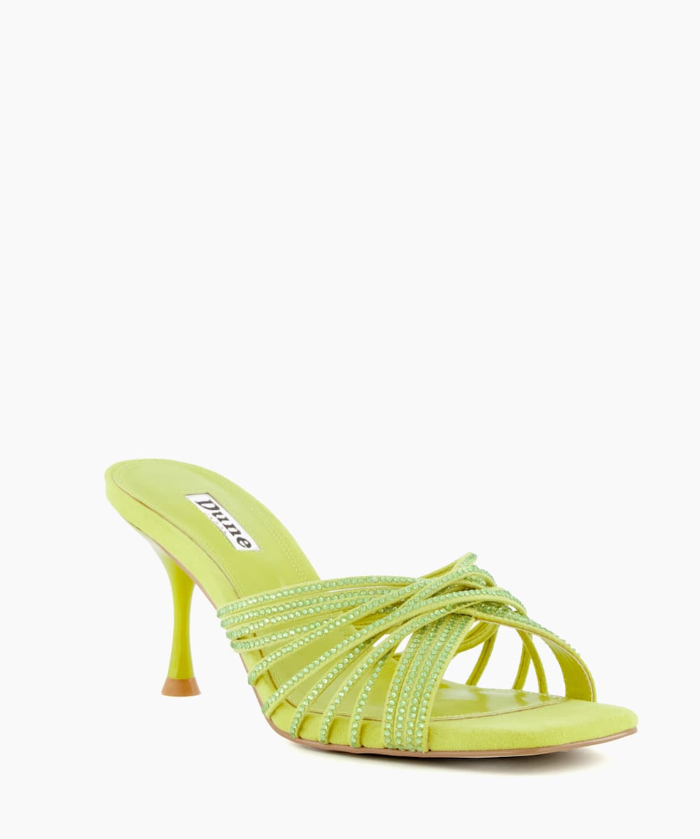 Dune yellow sales heels