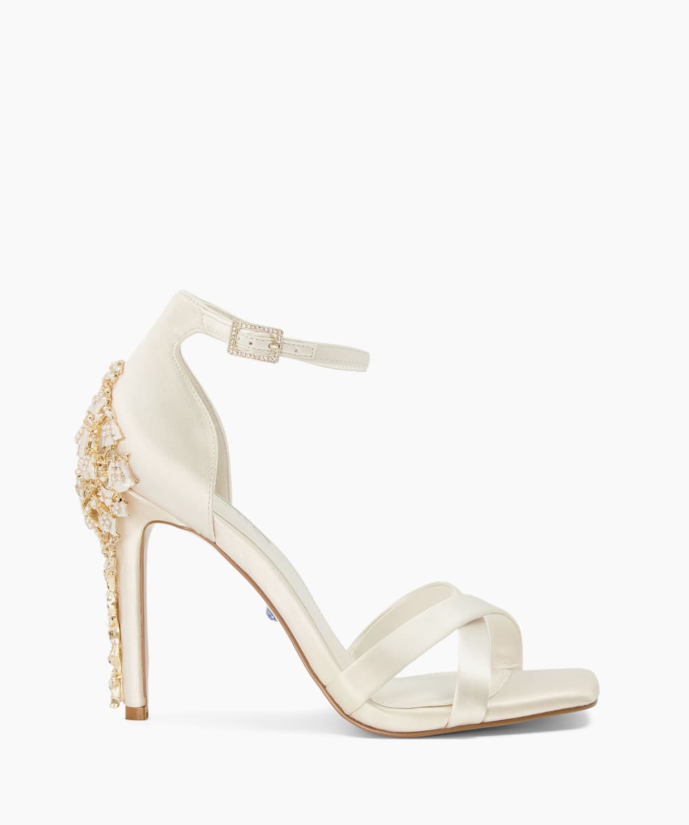 Dune ivory wedding shoes clearance