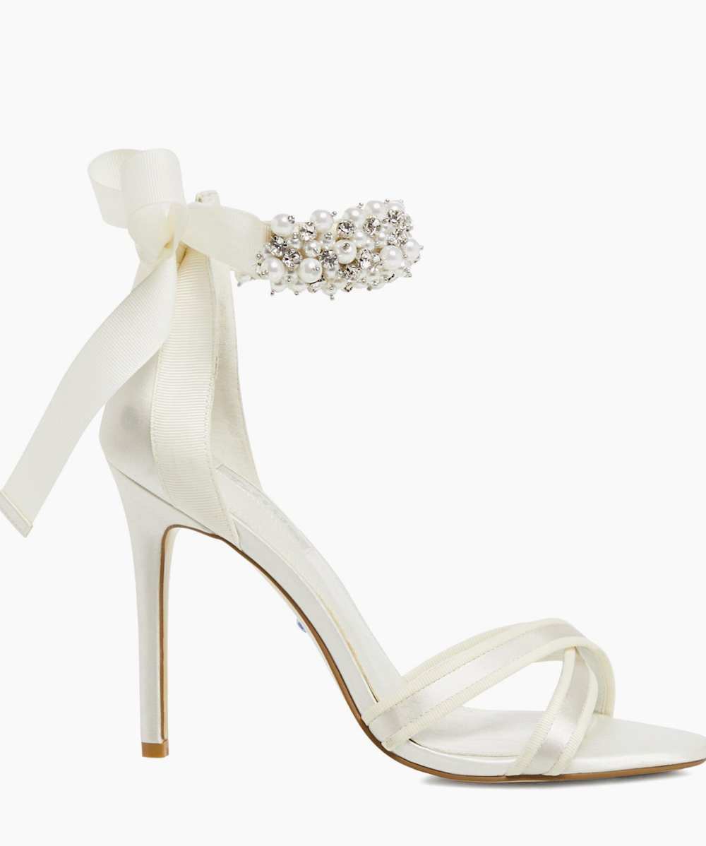 Wedding booties ivory online