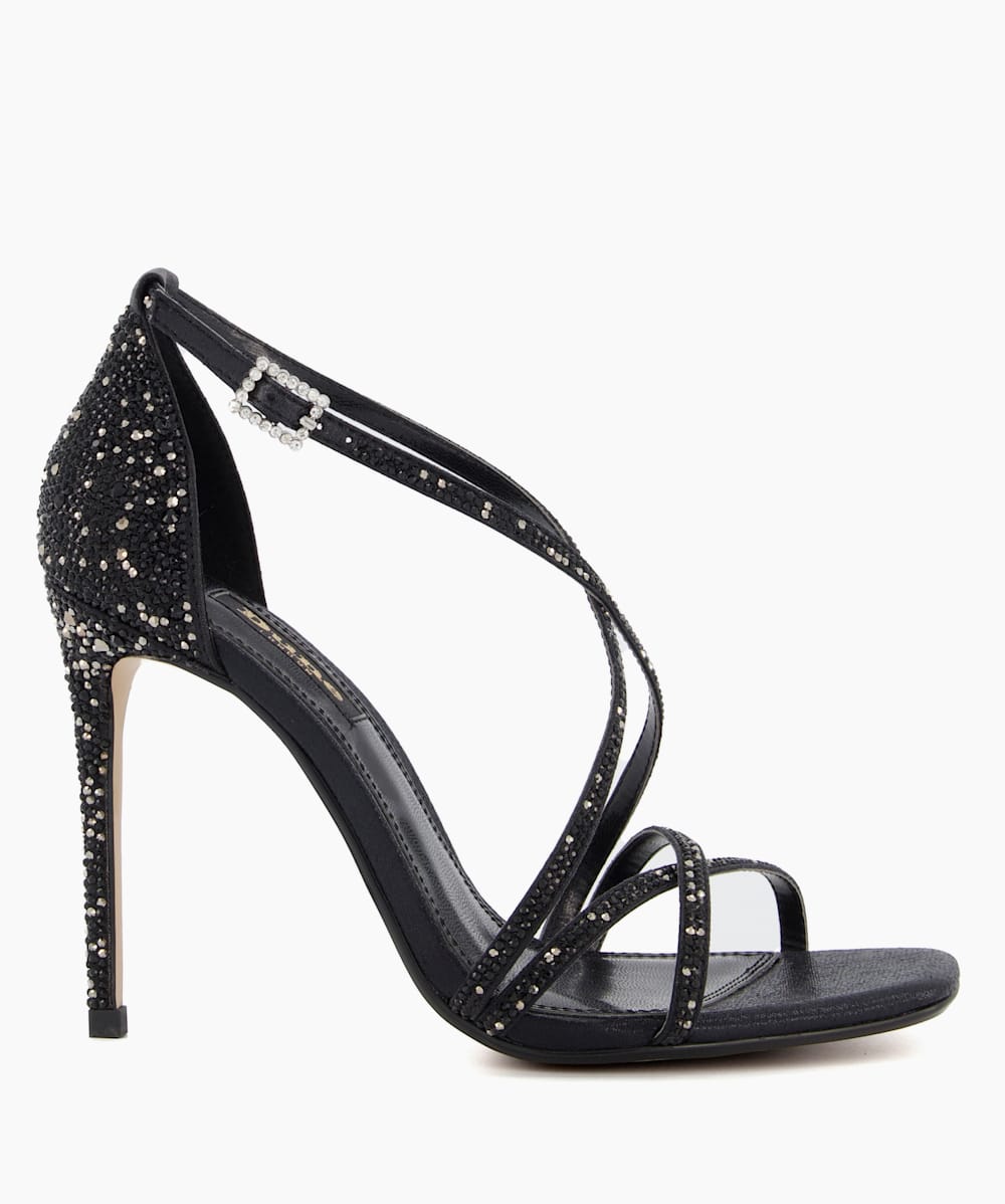 Dune crystal sale sandals