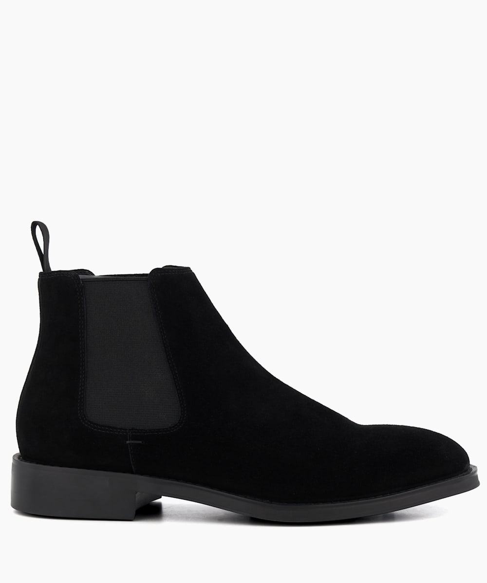 Dune black chelsea boots womens clearance