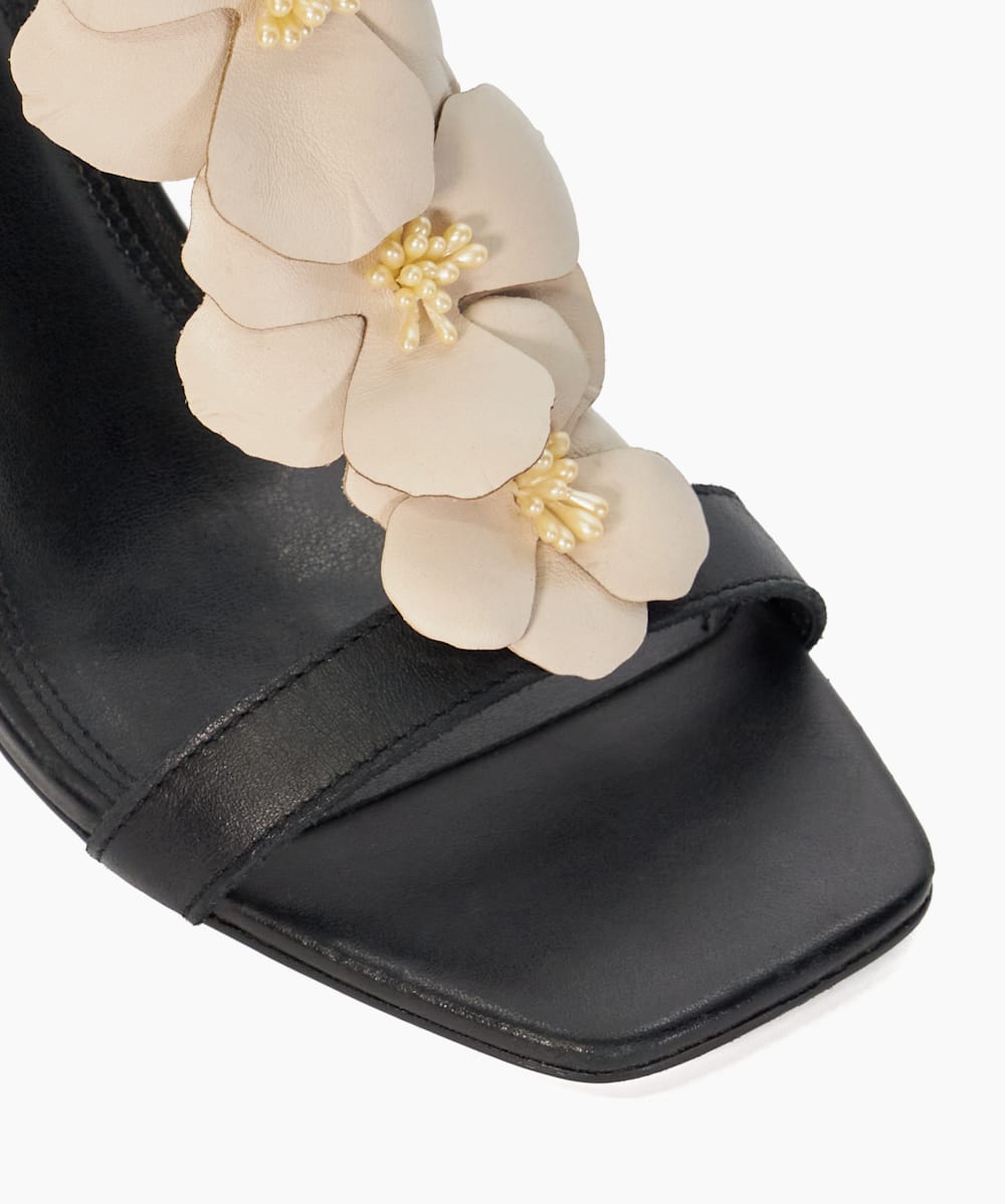 Floral embellished sandals new arrivals