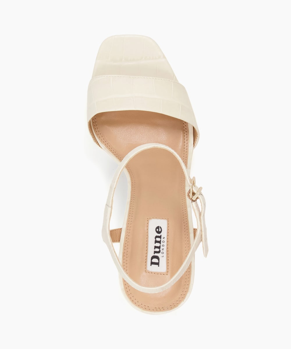 Dune sandal heels outlet